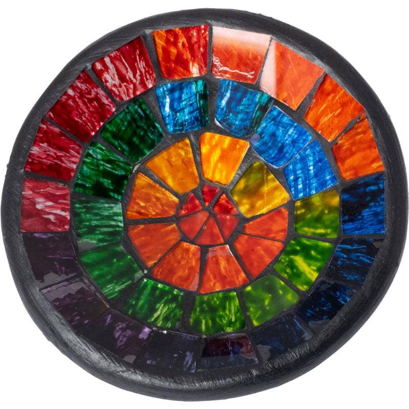 5" Rainbow Mosaic Bowl