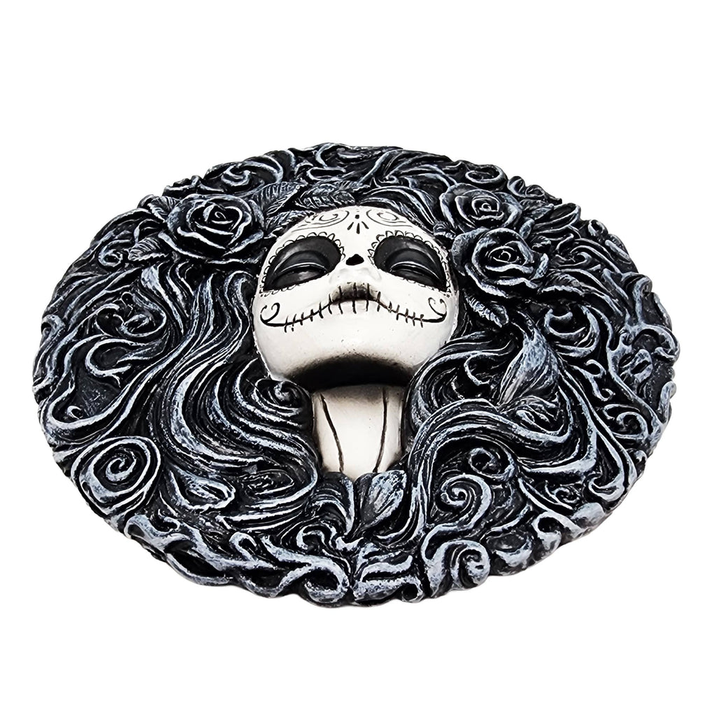 Day of Dead Girl Incense Burner