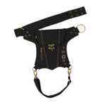 Bikers Sling-Hip Bag With Thigh Belt