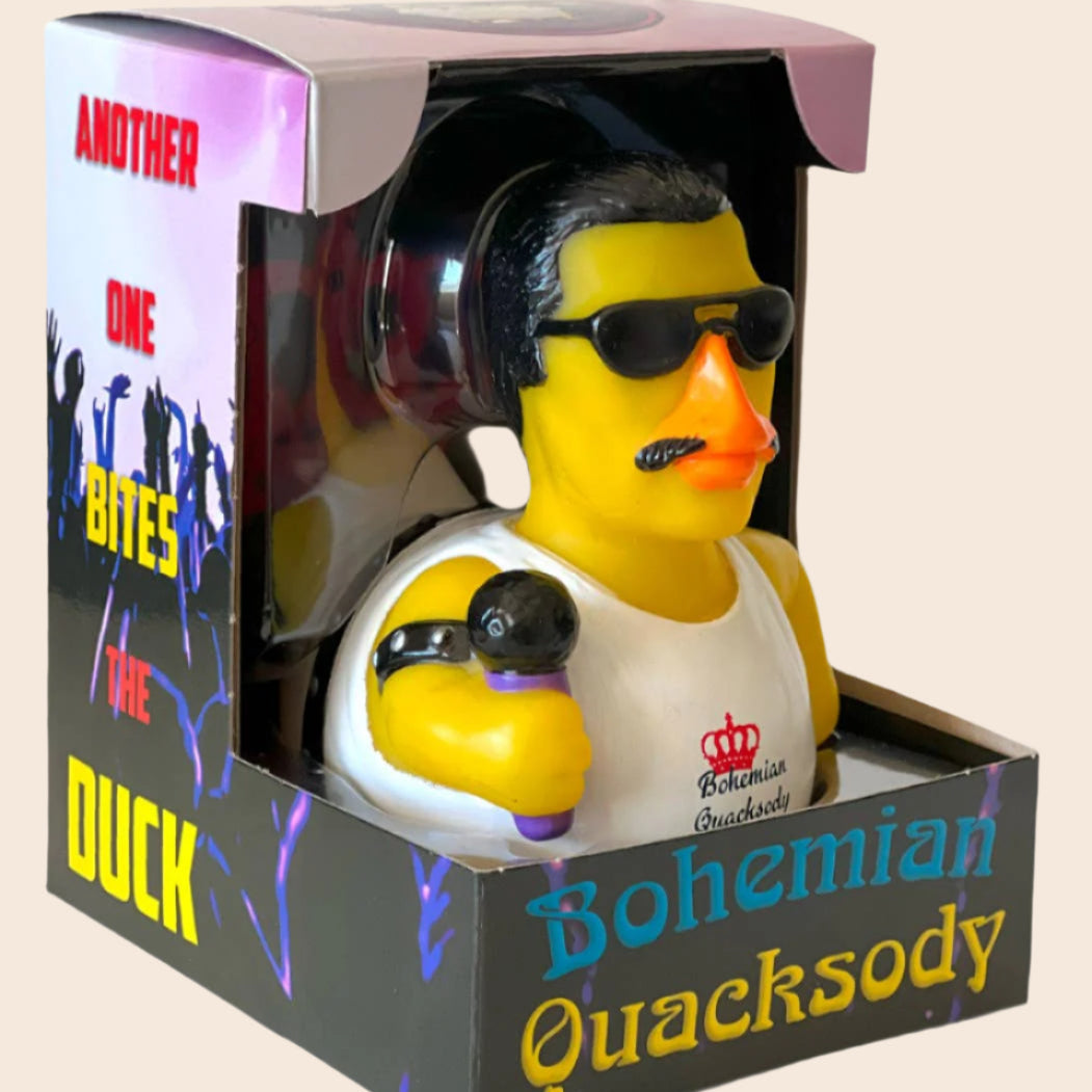 Celebriducks Bohemian Quacksody Rubber Duck