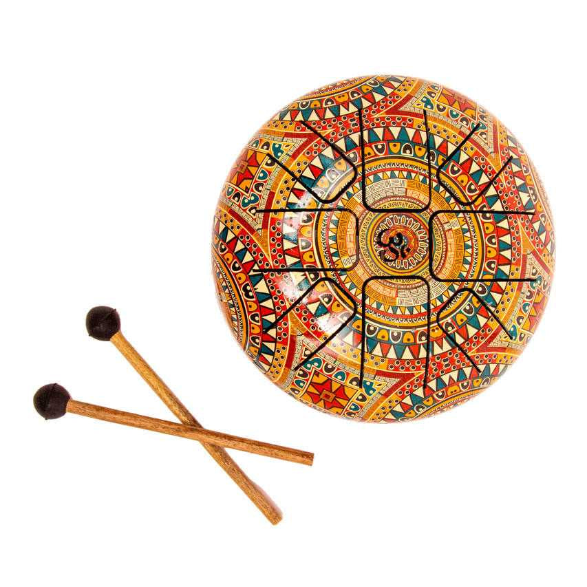 Mandala Steel Tongue Drum