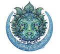 Green Goddess Sticker