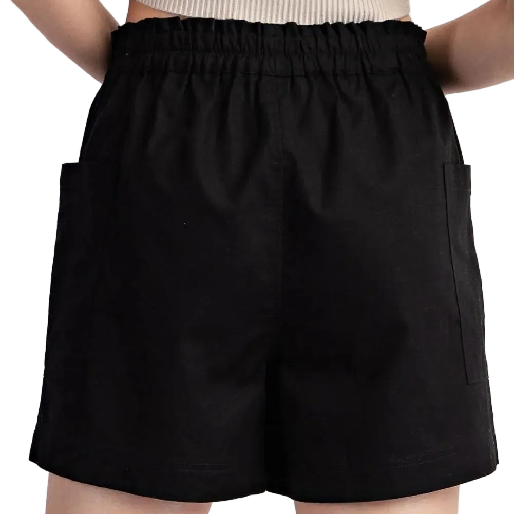 Stretch Waistband Pocket Shorts