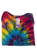 Rainbow Infant Hand Dyed Cotton Tie Dye Onesie