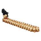 Skull/Raven Rose  Incense burner