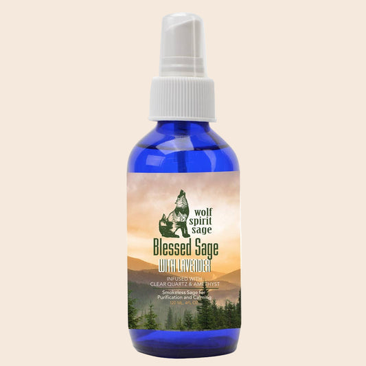 Blessed Sage Spray With Lavender - 4 Oz.