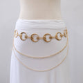 Plus Size Moon Goddess Chain Belt