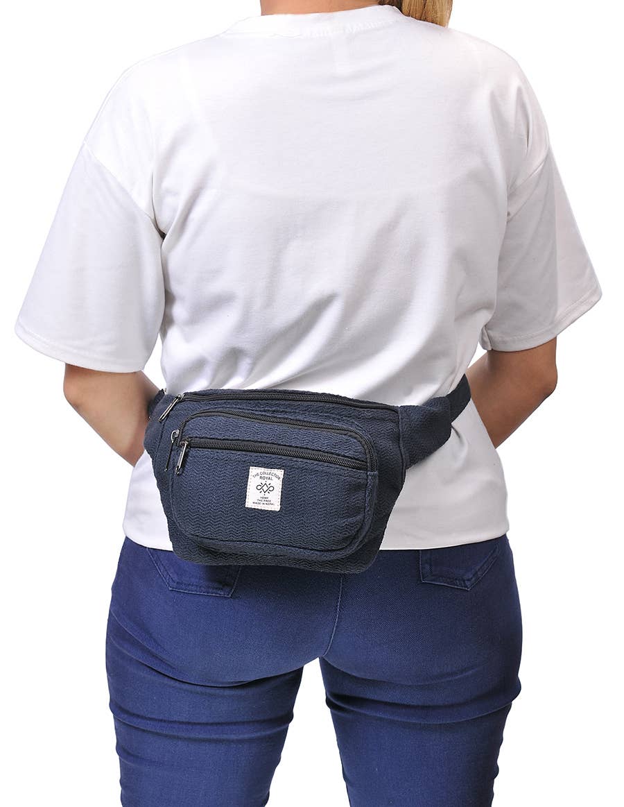 Hippie Boho Hemp Cotton Bohemian Fanny Pack