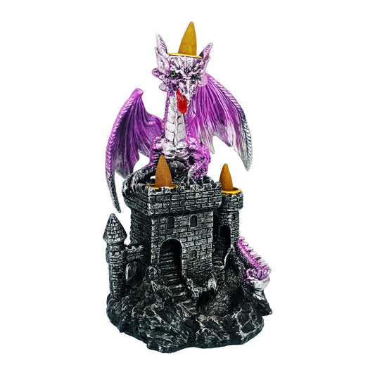 3 Pieces Dragon Back Flow Incense Burner