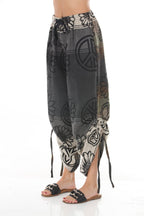 Cozy Peace Drawstring Palazzo Pants