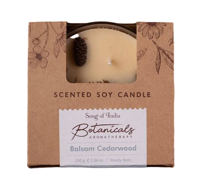 Balsam Cedarwood Botanical Candle