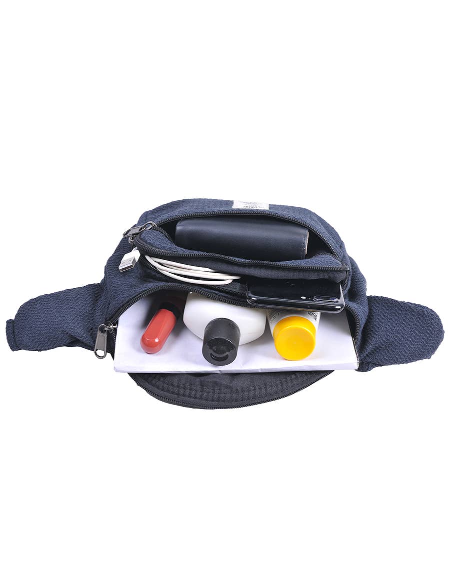 Hippie Boho Hemp Cotton Bohemian Fanny Pack