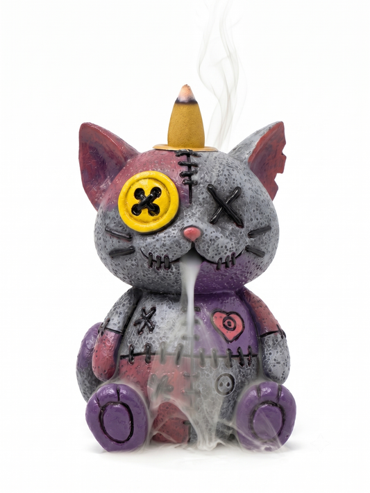 Cat Voodoo Doll Backflow Burner