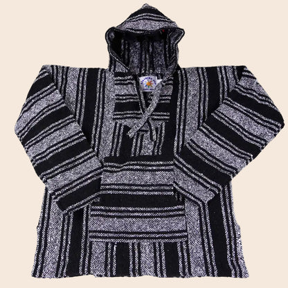 Baja Black and White Stripes