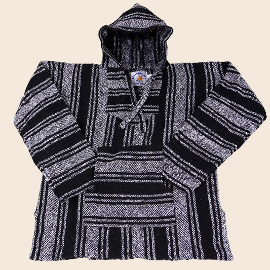Baja Black and White Stripes