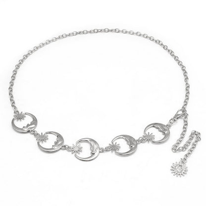 Sun or Moon Chain Belt