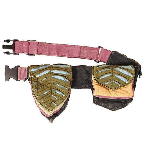 Pixie Three pocket Hip Festival fanny pack Waist Belt Bag