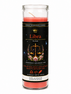 Glass Jar Candle Scented - Libra: The Scales