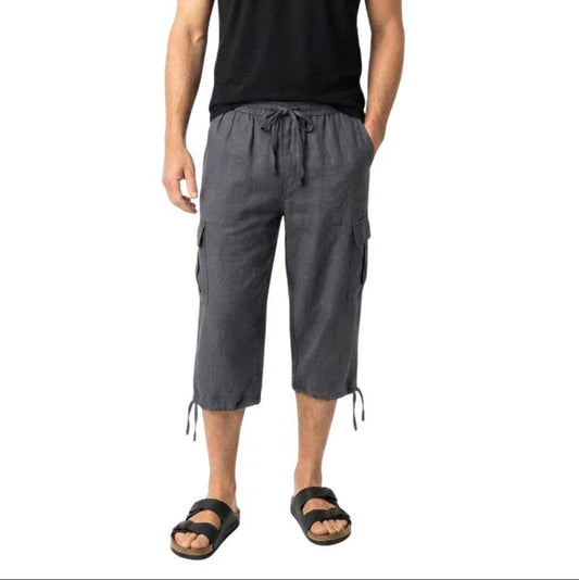 Solid 3/4 Pants