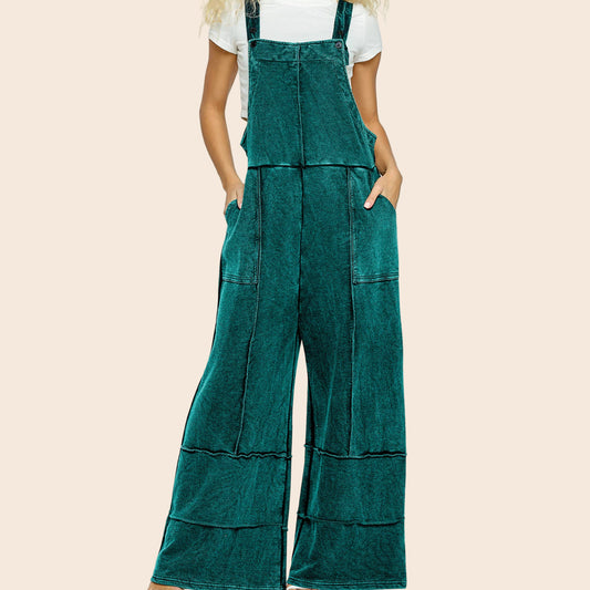 Overall Patchwork Stonewashed
