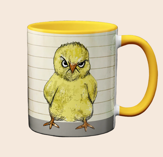 Idiot Box Chick Mug