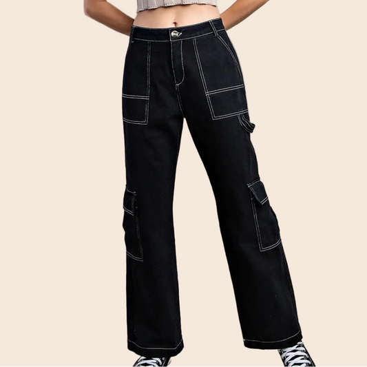 Cargo Straight Pants