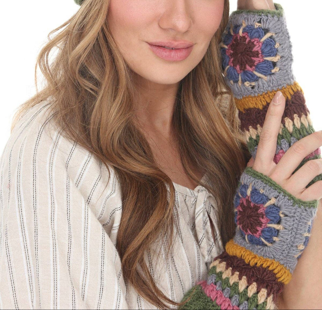 Cozy Granny Mandala Armwarmer