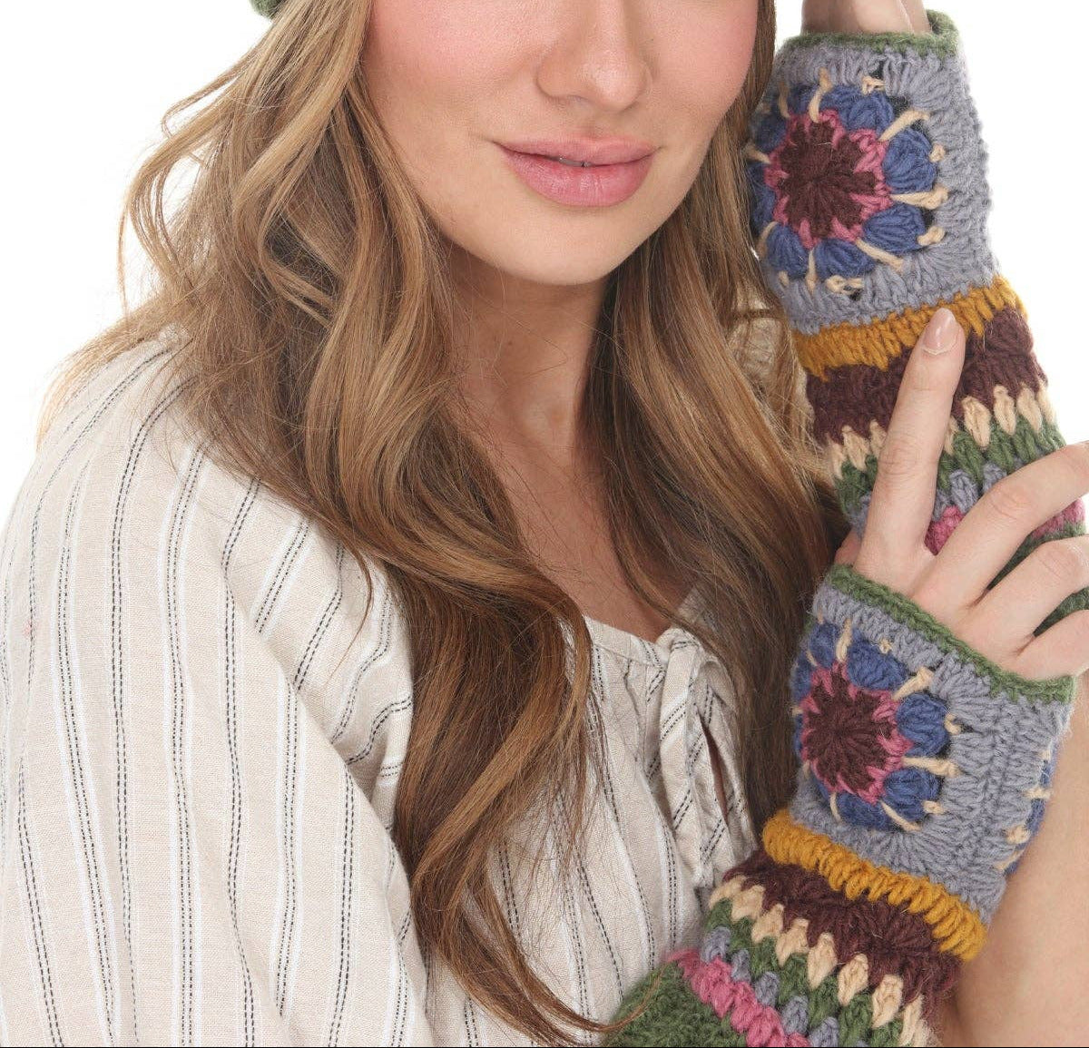 Cozy Granny Mandala Armwarmer