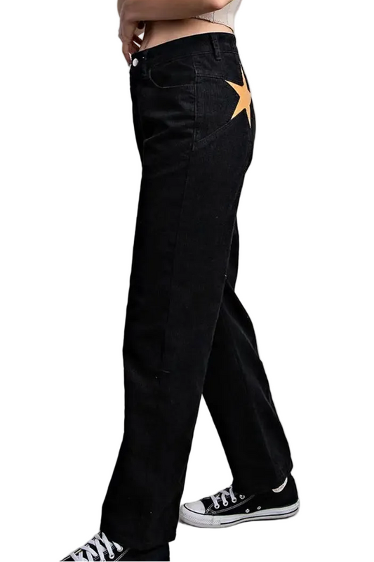 Star Corduroy Pants