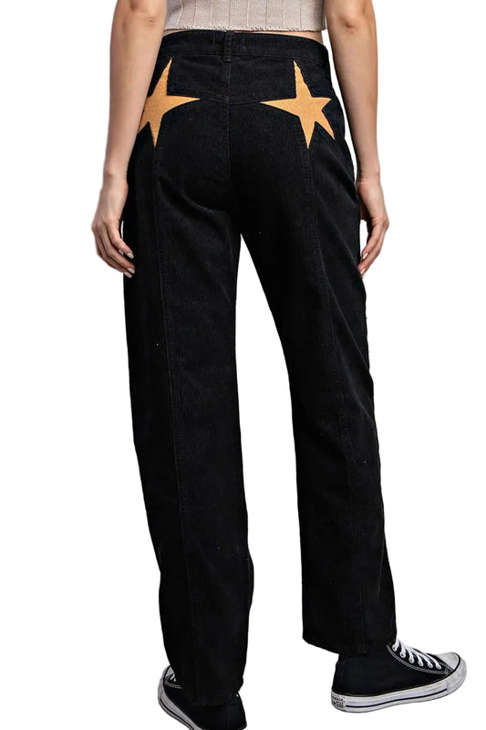 Star Corduroy Pants