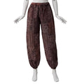 Patchwork Geometric Print Harem Pants
