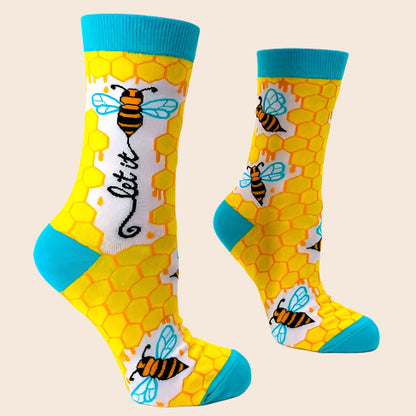 Let It Bee Women's Socks