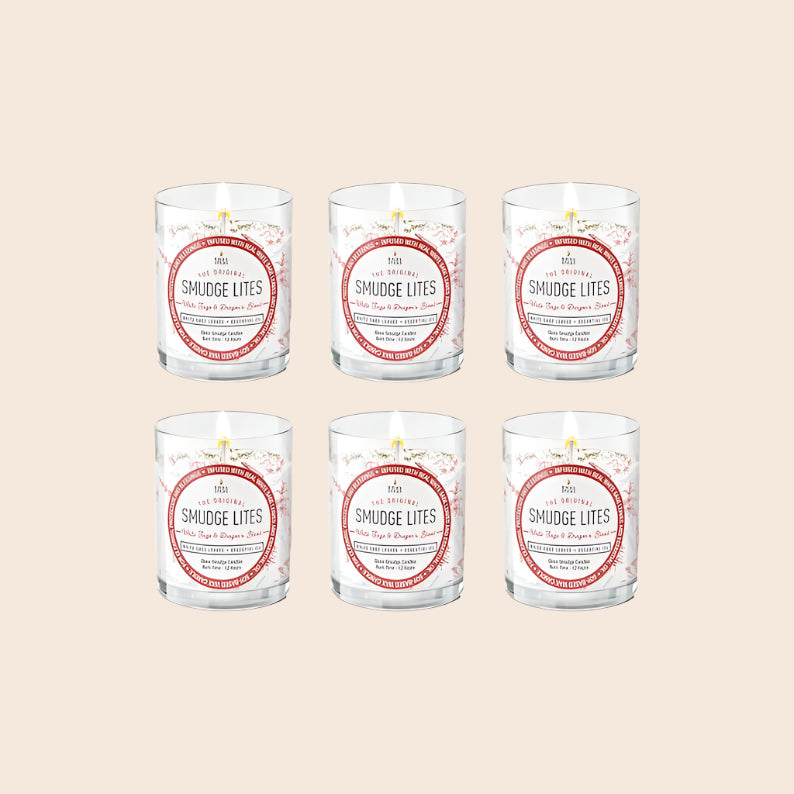 Dragon's Blood Sage Votive Smudge Candle