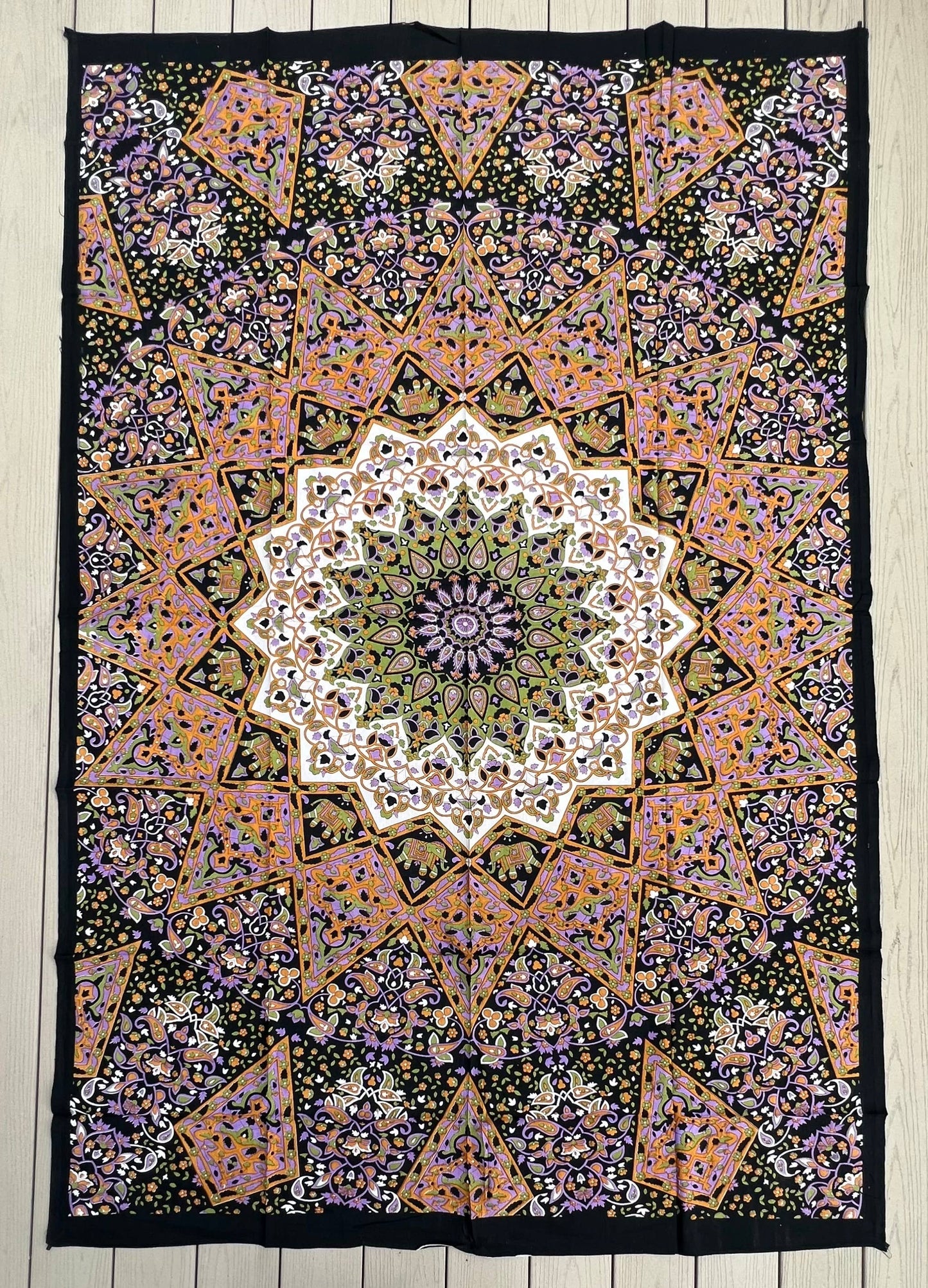 Star Elephant Tapestry Wall Hanging Decor 80”X50”