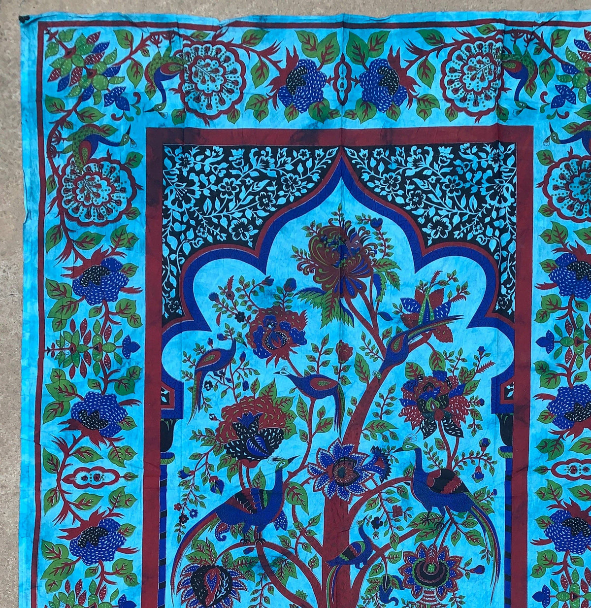 Temple Tree Of Life Tapestry Wall Hanging Decor Beach Throw