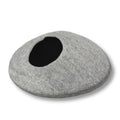 Grey Felted Plain Design Cat House