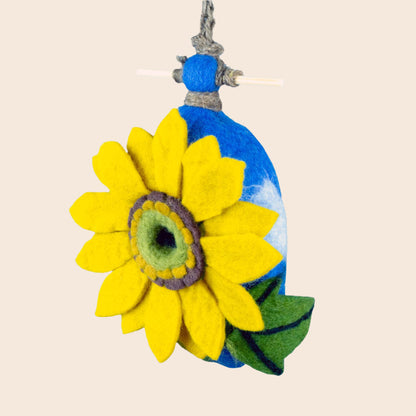 Sunflower Birdhouse