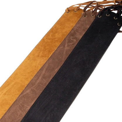 Vegan Leather Multi Strap Waist Belt