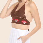 Mushrooms Crochet Top