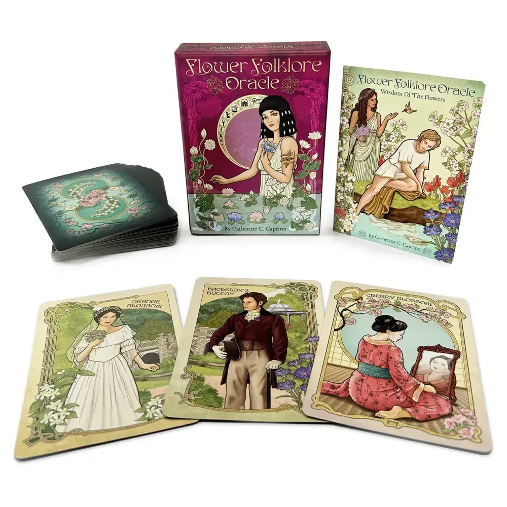 Flower Folklore Oracle: Wisdom of the Flowers