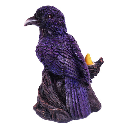 Raven Back Flow Incense Burner