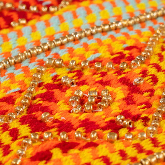 Tessa Handmade Ethnic Pattern Clutch