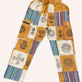 Earth Toned Patchwork Pants