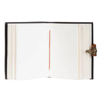Skull and Mushrooms Leather Journal