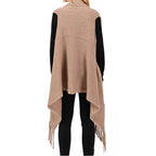 Soft Knit Vest with Fringe
