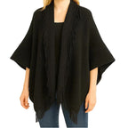 Soft Knit Fringe Kimono