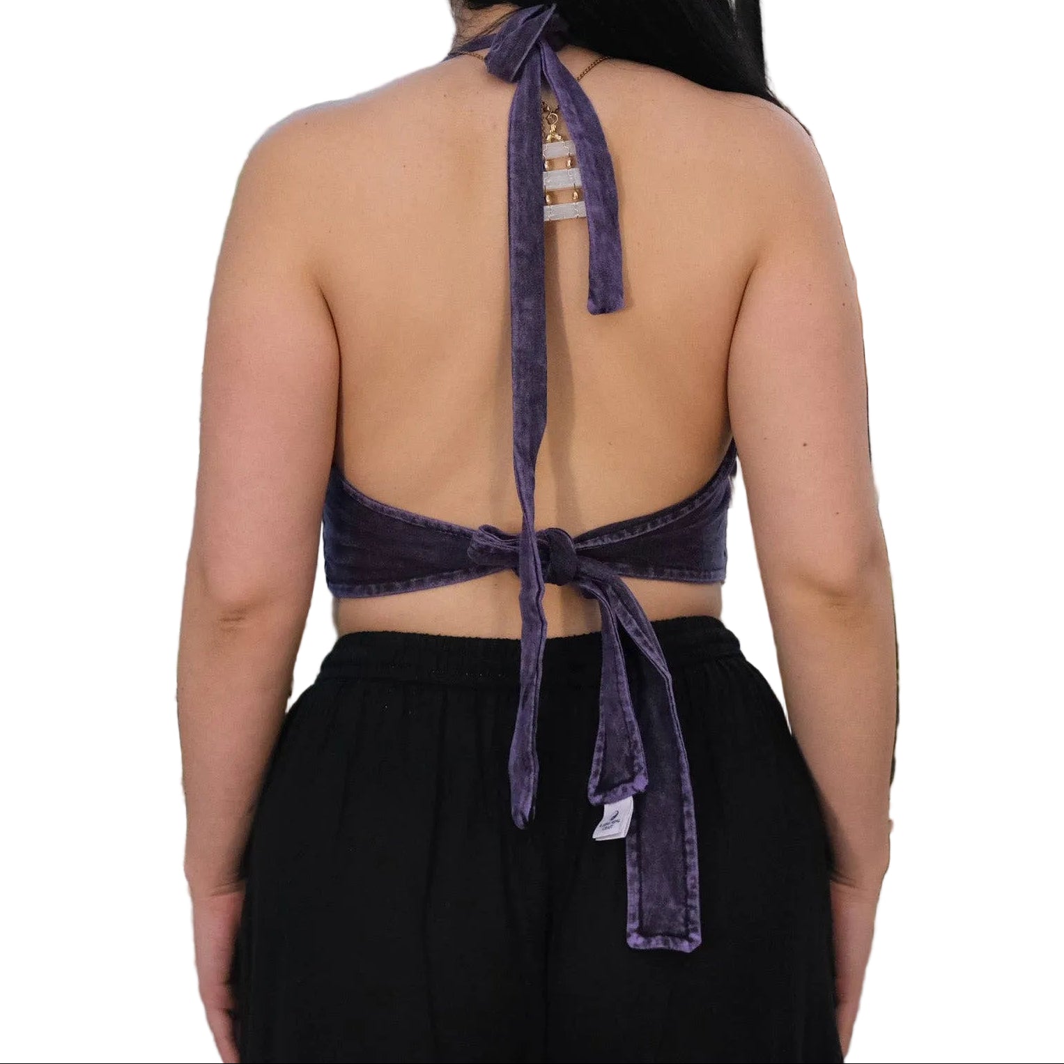 Boho Fairycore Reversible Cotton Embroidered Bralette