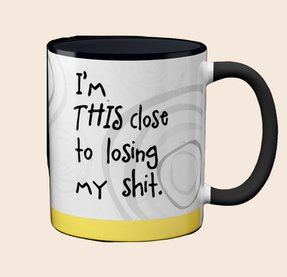 Losing My Shit Owl Coffee Mug