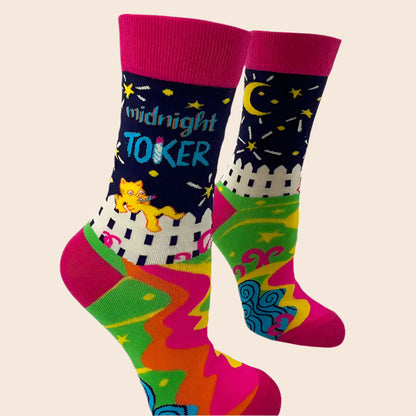 Midnight Toker Women's Socks