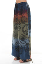 Cozy Peace Drawstring Palazzo Pants